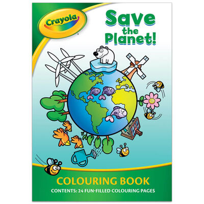 Crayola Save the Planet, Colouring Book