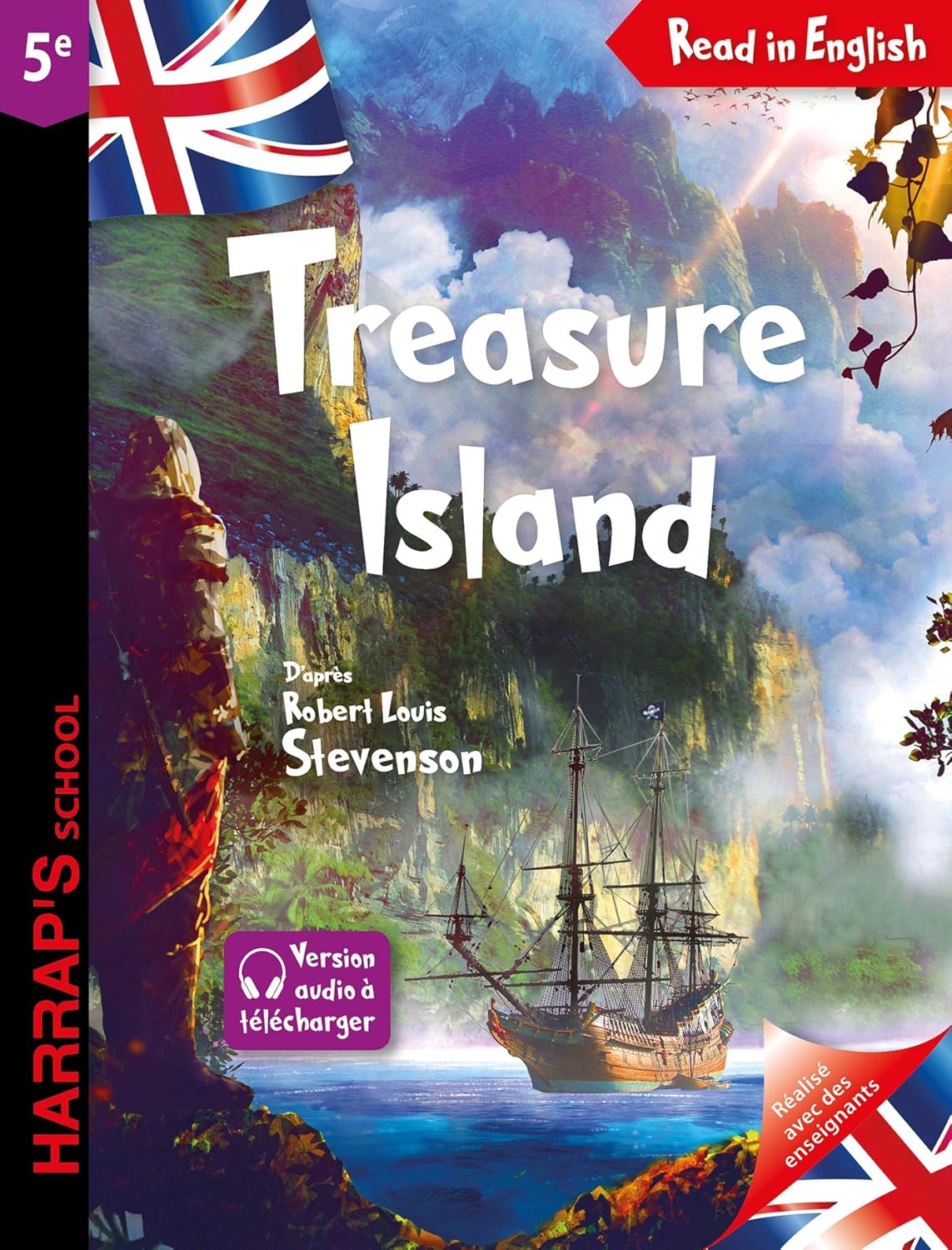 Harrap's Treasure Island, Robert L. Stevenson and various authors