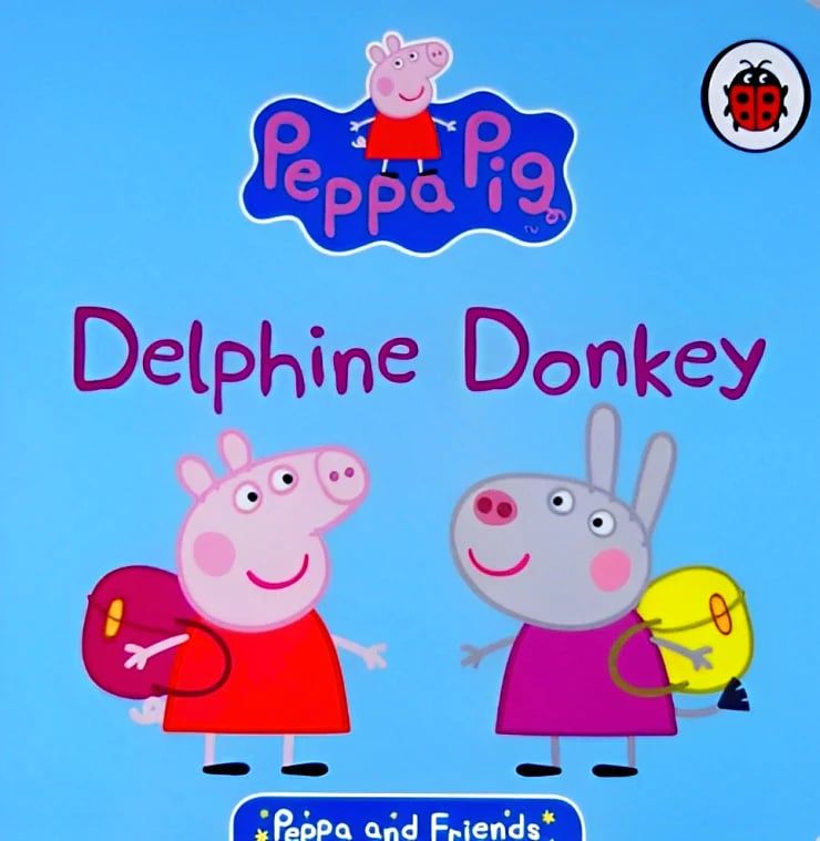 Peppa Friends: Delphine Donkey, Ladybird