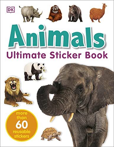 Animals Ultimate Sticker Book (Ultimate Stickers), DK le